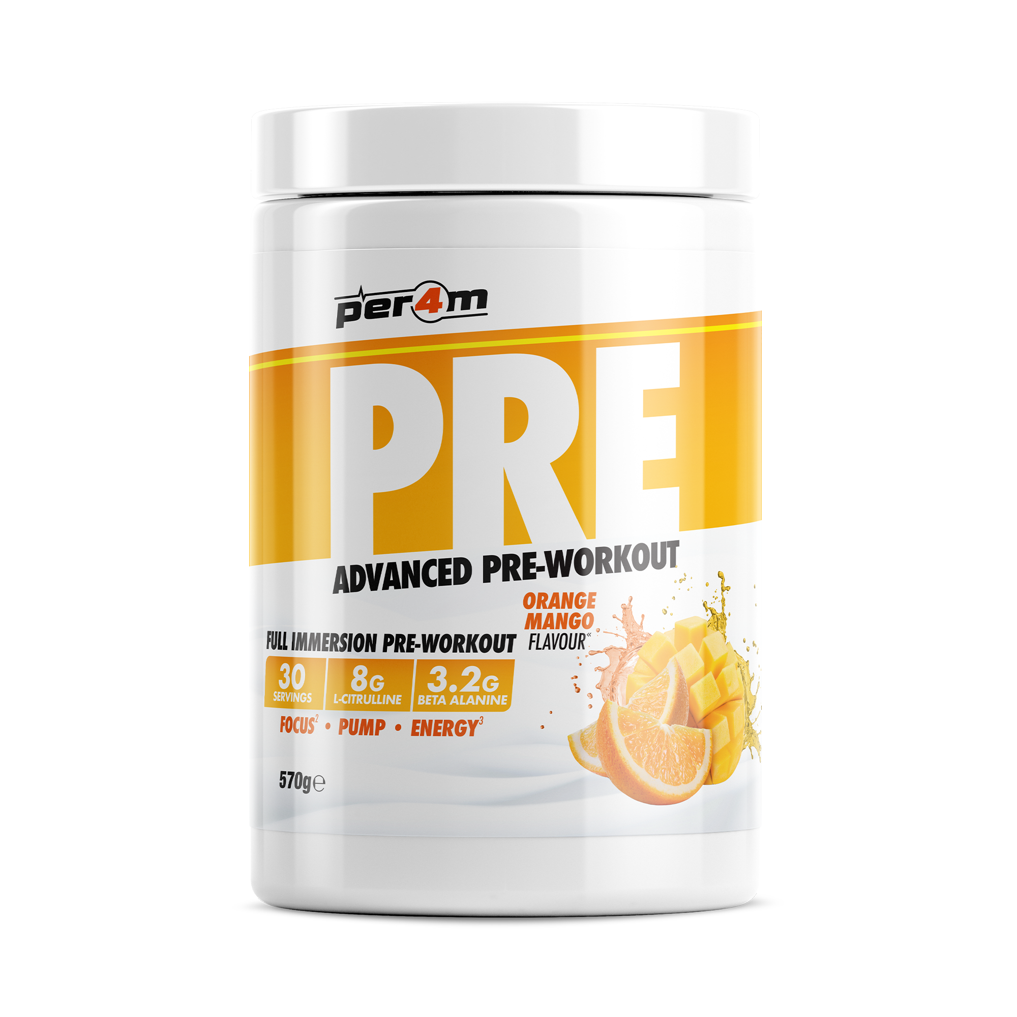 Pre-Workout Stim Orange Mango