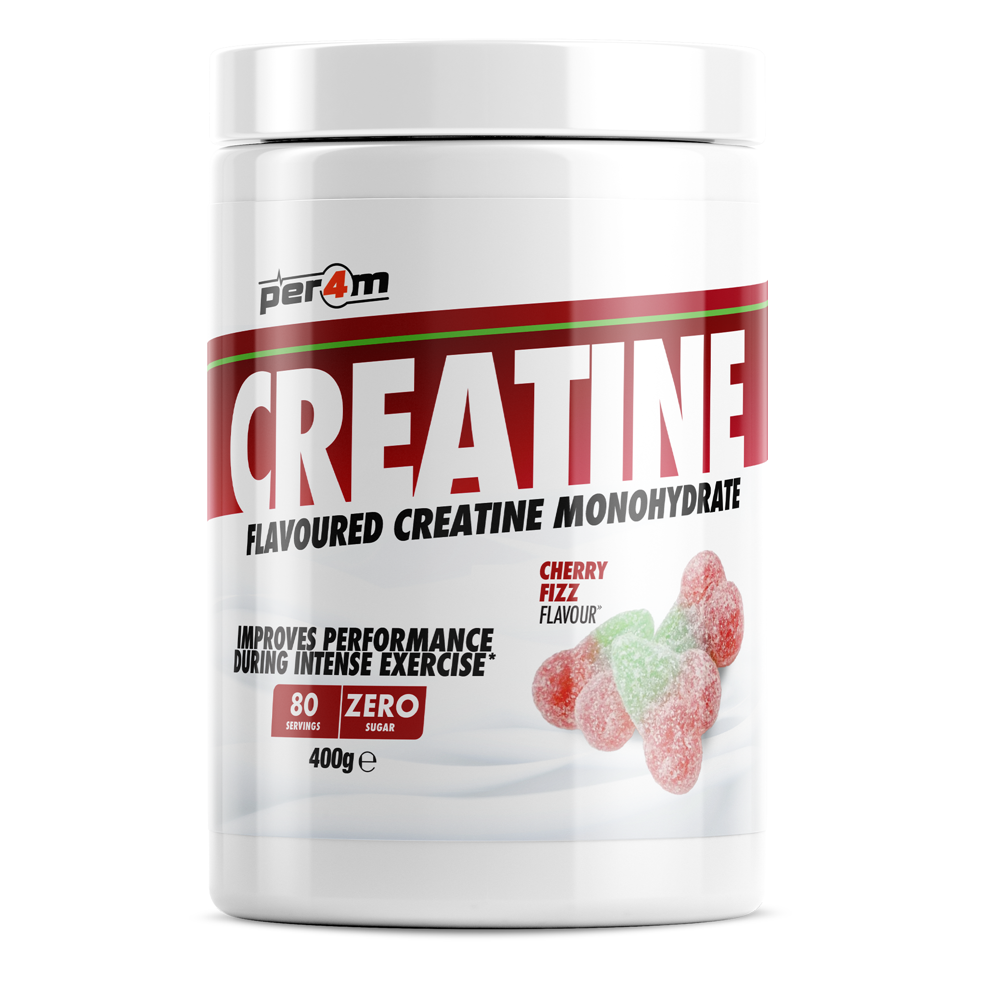 Flavoured Creatine Cherry Fizz