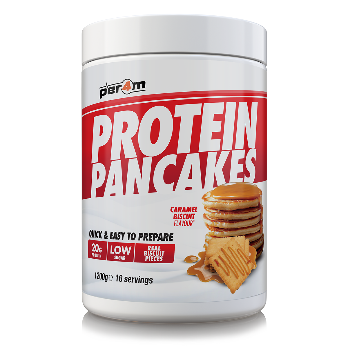 Protein Pancakes Caramel Biscuit