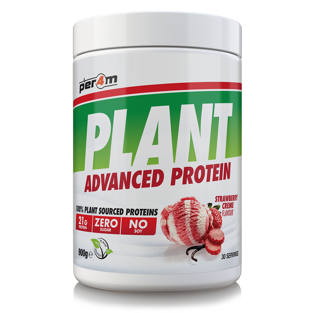 Plant Protein Strawberry Creme
