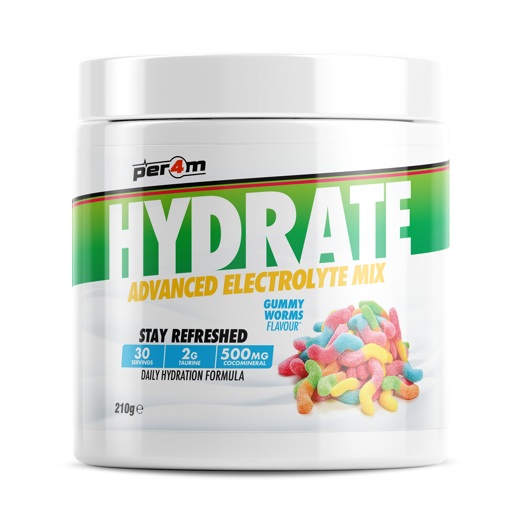 Hydrate Electrolyte Mix Gummy Worms