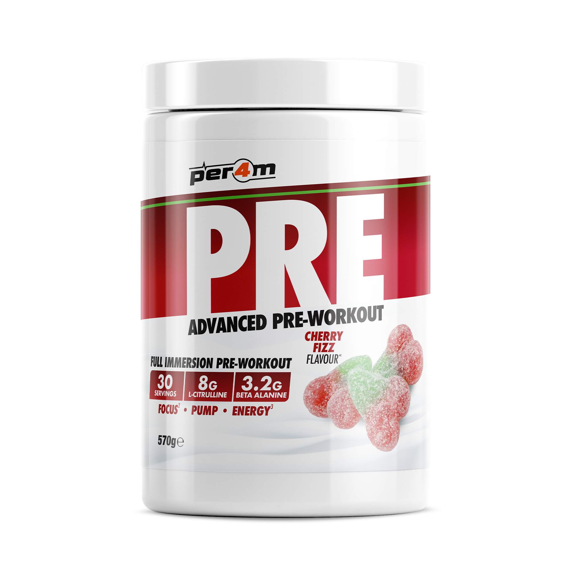 Pre Workout Stim Cherry Fizz
