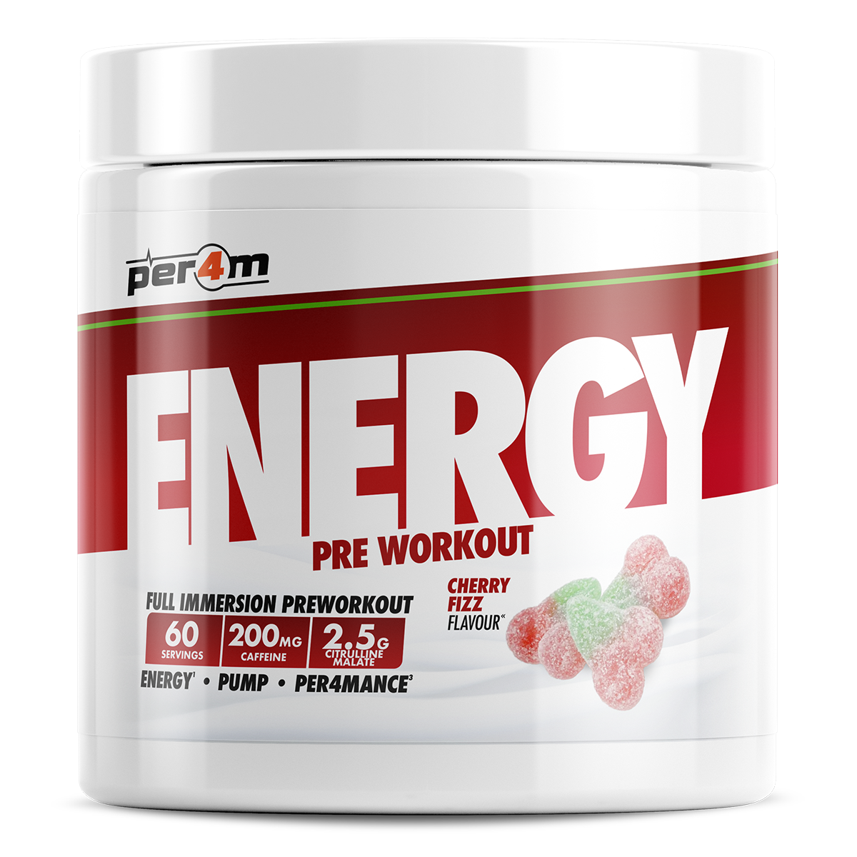Energy Pre Workout Cherry Fizz