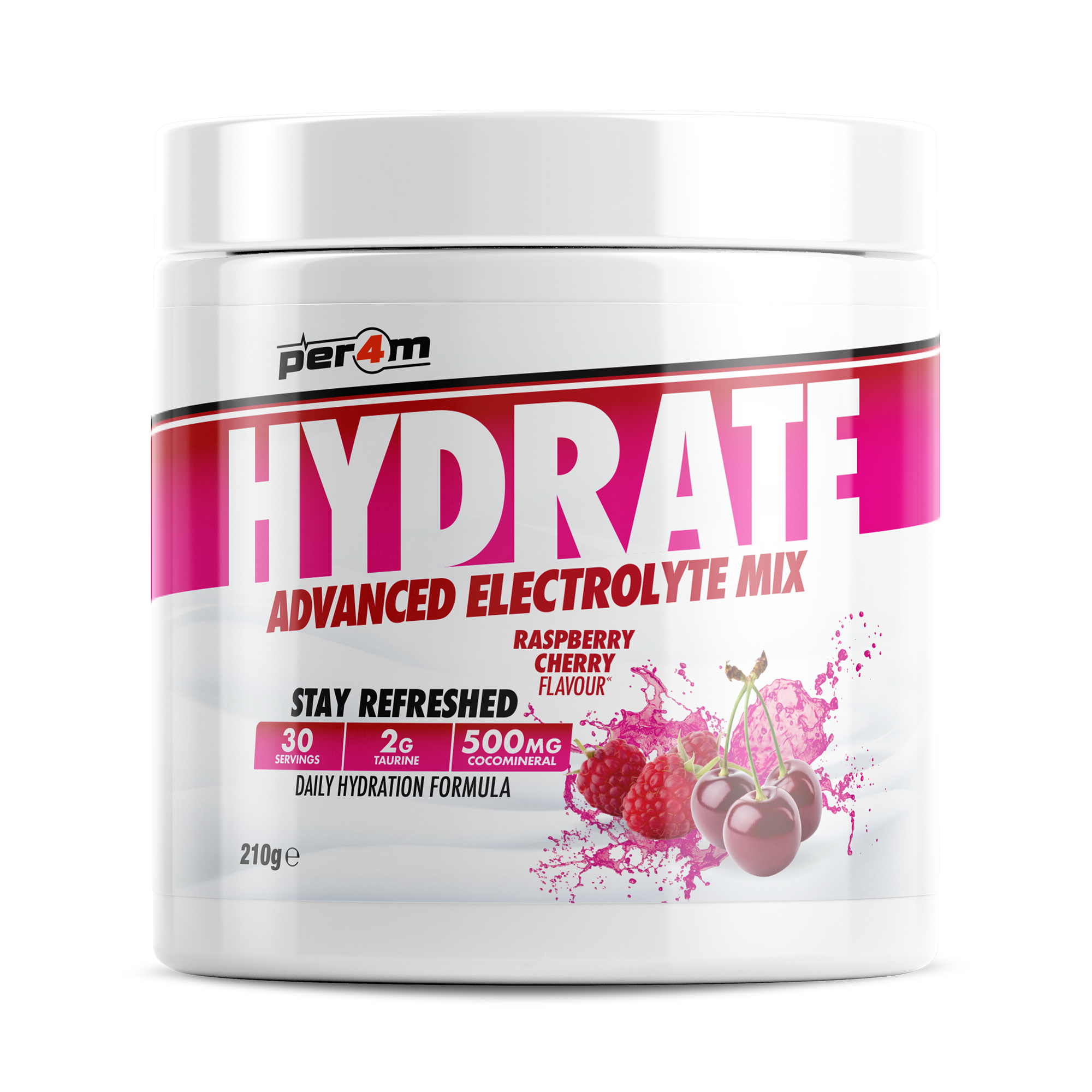 Hydrate Electrolyte Mix Raspberry Cherry