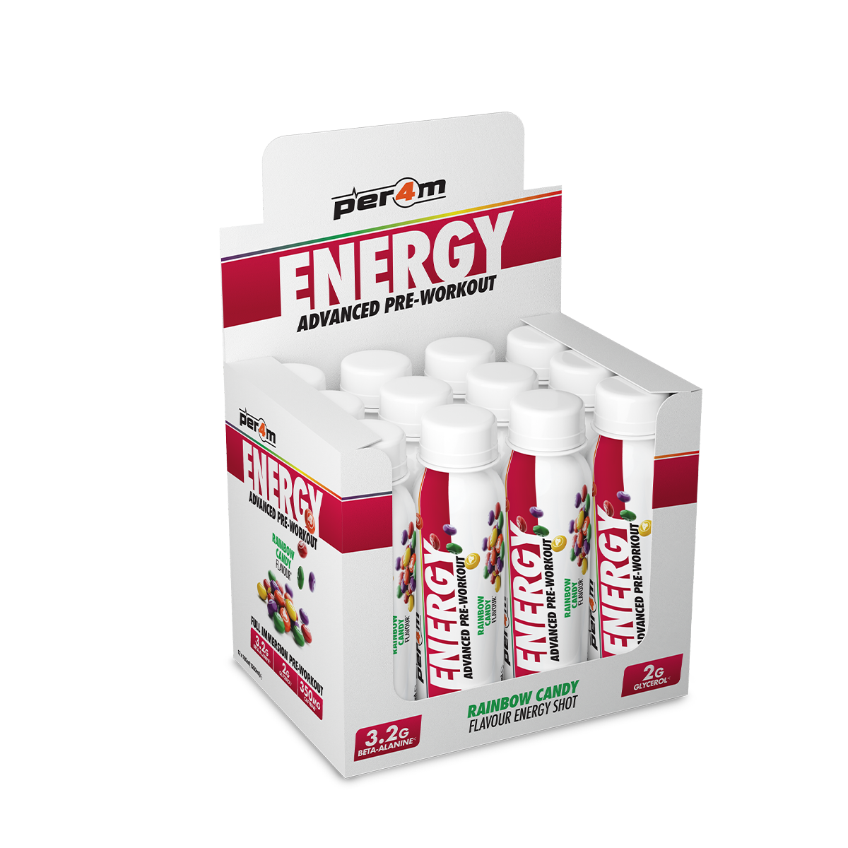 Energy Pre-Workout Shots (Box Of 12)
