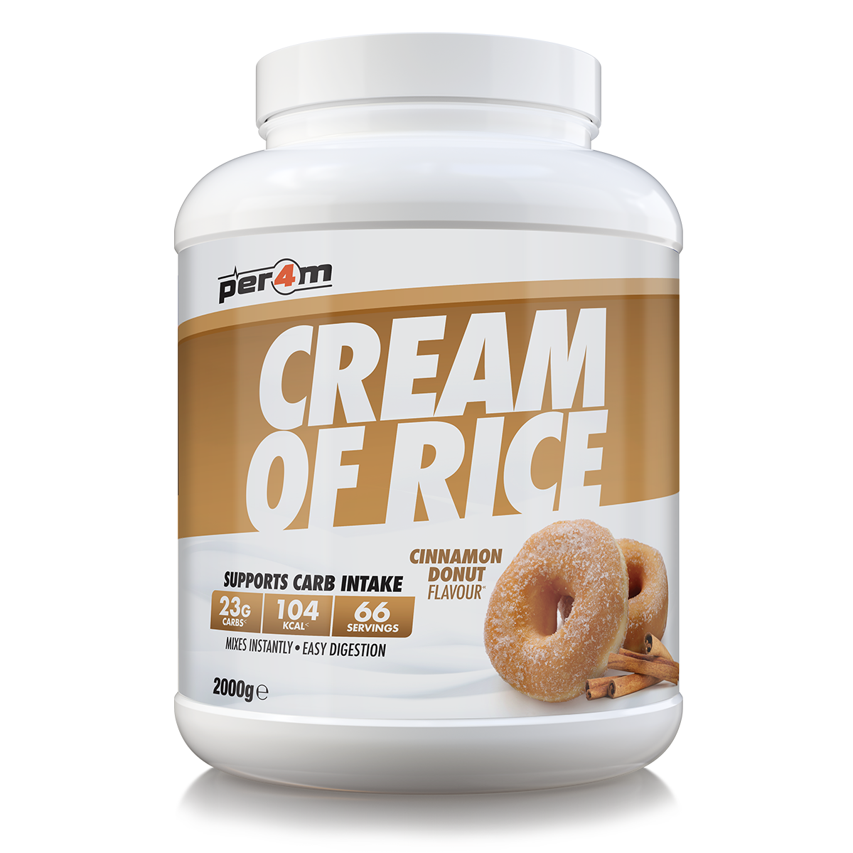 Cream Of Rice Cinnamon Donut