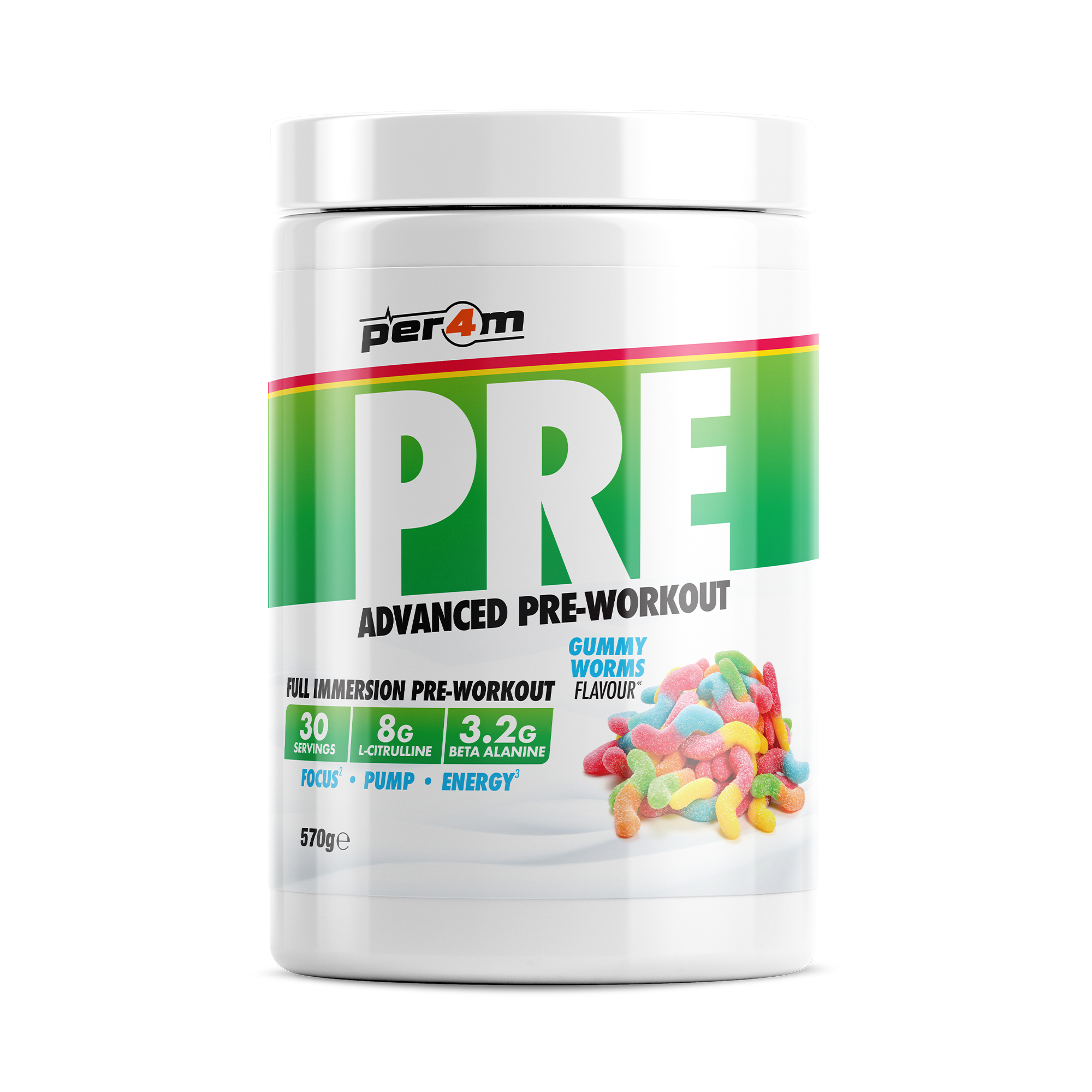 Pre Workout Stim Gummy Worms
